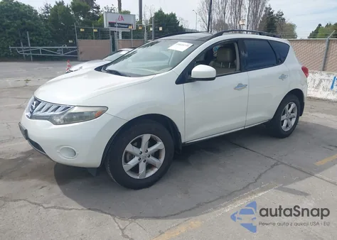2009 Nissan Murano Sl z USA, uszkodzony, nr VIN JN8AZ18U99W028210